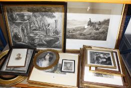A quantity of assorted prints to include a limited edition print by Archibold Thorburn and other