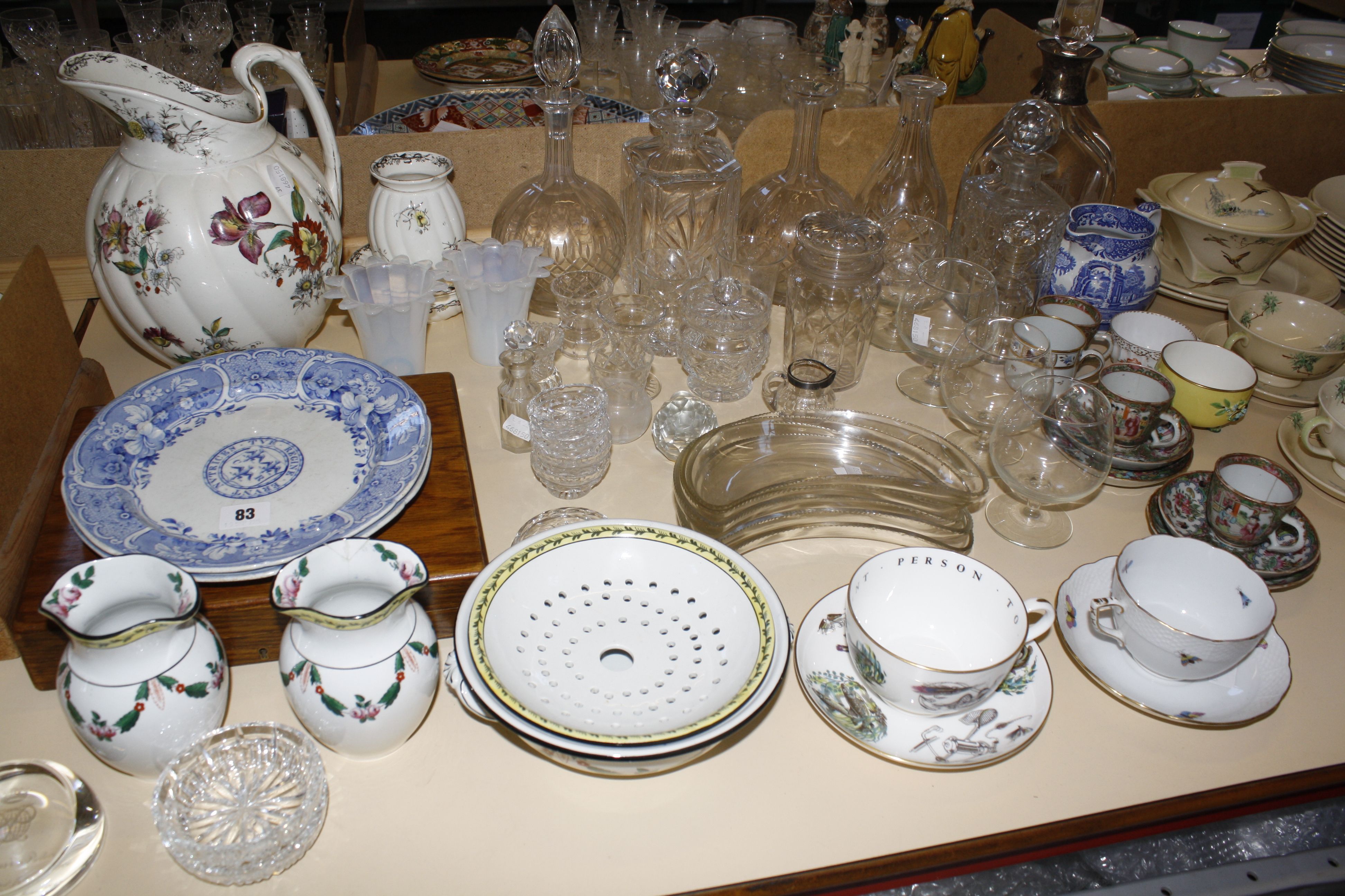 A quantity of assorted ceramics, to include a Royal Doulton 'Coppice' part dinner service, a boxed