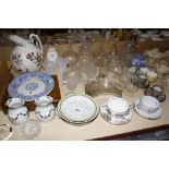 A quantity of assorted ceramics, to include a Royal Doulton 'Coppice' part dinner service, a boxed