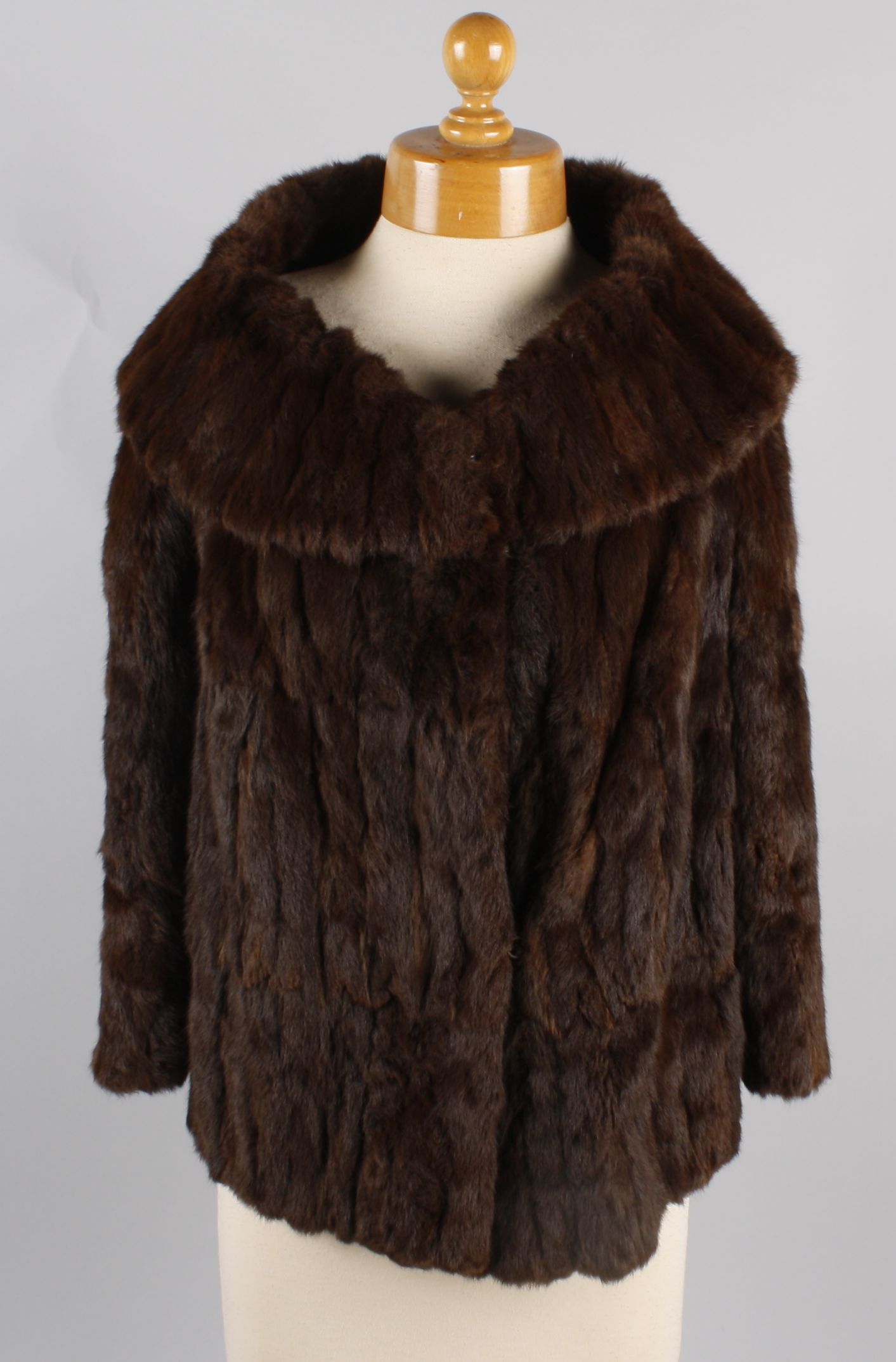 A vintage short fur jacket, by Beatrice   Best Bid