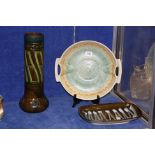A quantity of 20th Century ceramics, to include a German jug, a Beswick two-handled dish, a Rye