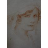 Adam Rothwell Portraits of maidens Pastels studies, a pair  Signed lower right 45.5cm x 28.5cm