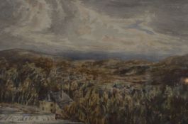 Reverend John Louis Petit (1801 - 1868) Landscape scenes Watercolours Unsigned, titled to margin