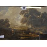 English School (19th Century) Mountainous landscape Watercolour Unsigned 22.5cm x 32.5cm