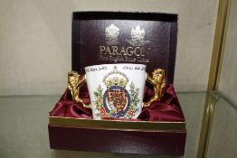 A Paragon loving cup, St Paul's Cathedral, July 1981, boxed