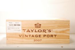 Taylor's Vintage Port 2007 6 bts  Taylor's Vintage Port 2007 6 bts