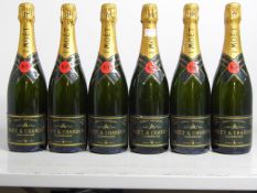 Champagne Moet et Chandon Brut Vintage 1988 6 bts  Champagne Moet et Chandon Brut Vintage 1988 6 bts