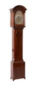 A mahogany eight-day longcase clock , 18th century and later  A mahogany eight-day longcase clock  ,