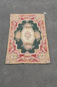A woven carpet in 18th century Axminster style, late 19th/ 20th century  A woven carpet in 18th