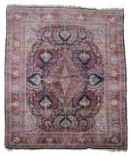 A Sarouk carpet , approximately 278cm x 390cm  A Sarouk carpet  , approximately 278cm x 390cm