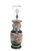 A Cantonese Famille Rose vase, 19th century  A Cantonese  Famille Rose   vase, 19th century  ,