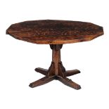 A Thomas Gnomeman Whittaker oak twelve sided dining table  A Thomas  Gnomeman   Whittaker oak twelve