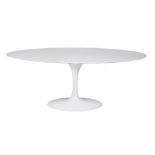 Eero Saarinen for Knoll, an oval pedestal dining table, designed 1953-58  Eero Saarinen for Knoll,