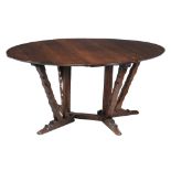 Arthur Romney Green , an Arts and Crafts oak oval gateleg dining table  Arthur Romney Green (