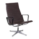 Charles and Ray Eames for Herman Miller, an Aluminium Group open armchair  Charles and Ray Eames for