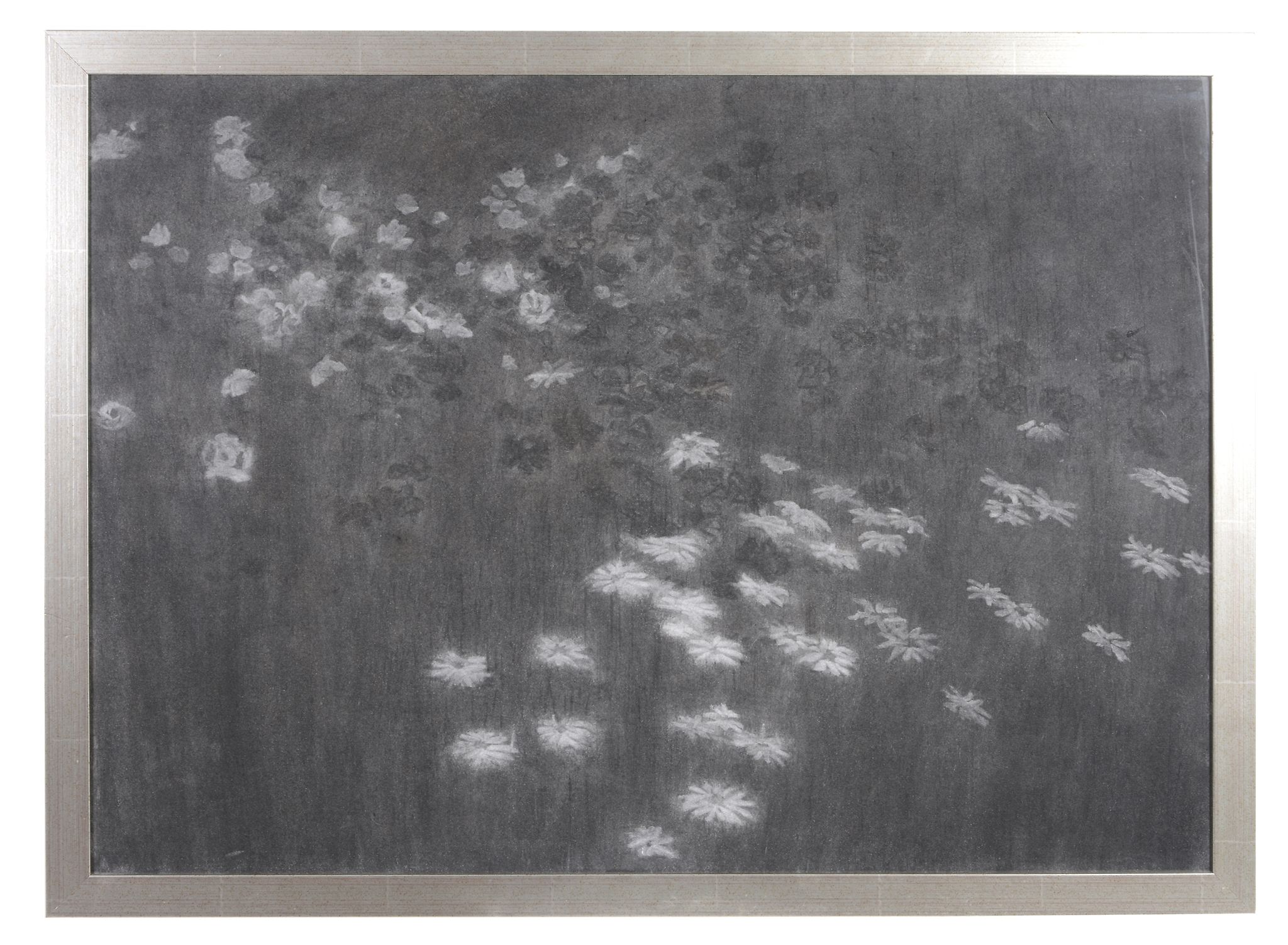 Edward Middleditch (1923-1987) - Garden Night; Plum Tree and Bean Field Charcoal on paper  Circa - Image 4 of 6