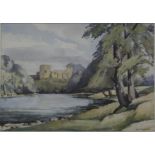 Lucy Errington (20th Century) 'Lake Ullswater', 'The Old Boat House' and 'Barnard Castle'