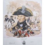 After Mureen Smith 'The Battle of Trafalgar' Limited edition print no. 213/850 Signed in pencil 36cm