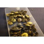 [Militaria] - A Collection of Military Buttons and Insignia, including a wound and an anti-