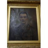 F.. T.. Lambert (Early 20th Century) Portrait of an Army Officer Oil on canvas Signed lower right