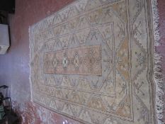 A Turkish style rug 275 x 165cm Best Bid