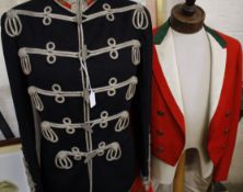 A collection of late 19th and early 20th century Uniform jackets and coats. Comprising early 20th