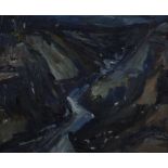 Leslie Marr (British, b.1922) 'Waikato River' Oil on canvas 62cm x 76cm With Drain Galleries, London