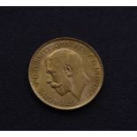 A George V 1914 half sovereign