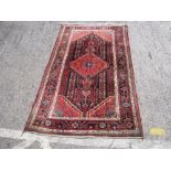 A Persian Nahavand rug 229 x 127cm