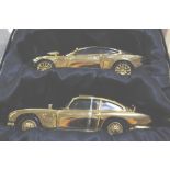 A Corgi James Bond 40th Anniversary "Goldfinger " and Die Another Day " Aston Martin boxed