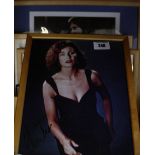 Ten framed autographed pictures of various female film stars / actresses to include Shirley