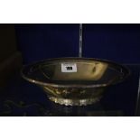 An early 20th Century silver bowl, made by Roberts and Belks. 19cm diam, 11.6 troy oz