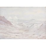 Gabriel Francisque Alexis Fournier (1893-1963) Breakers on the shore Oil on canvas, a pair