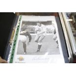 Autographs: Fifteen examples of British Sporting Legends produced by "Autographed Editions" and a