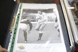 Autographs: Fifteen examples of British Sporting Legends produced by "Autographed Editions" and a