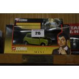 A Collection of Corgi Movie and TV related diecast vehicles all in original boxes including the "
