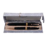 Mabie, Todd & Co. Ltd., Swan leverless pen, a black resin fountain pen  Mabie, Todd  &  Co. Ltd.,