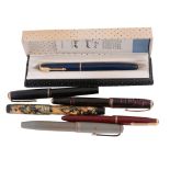 A small collection of Parker fountain pens, to include  A small collection of Parker fountain pens,