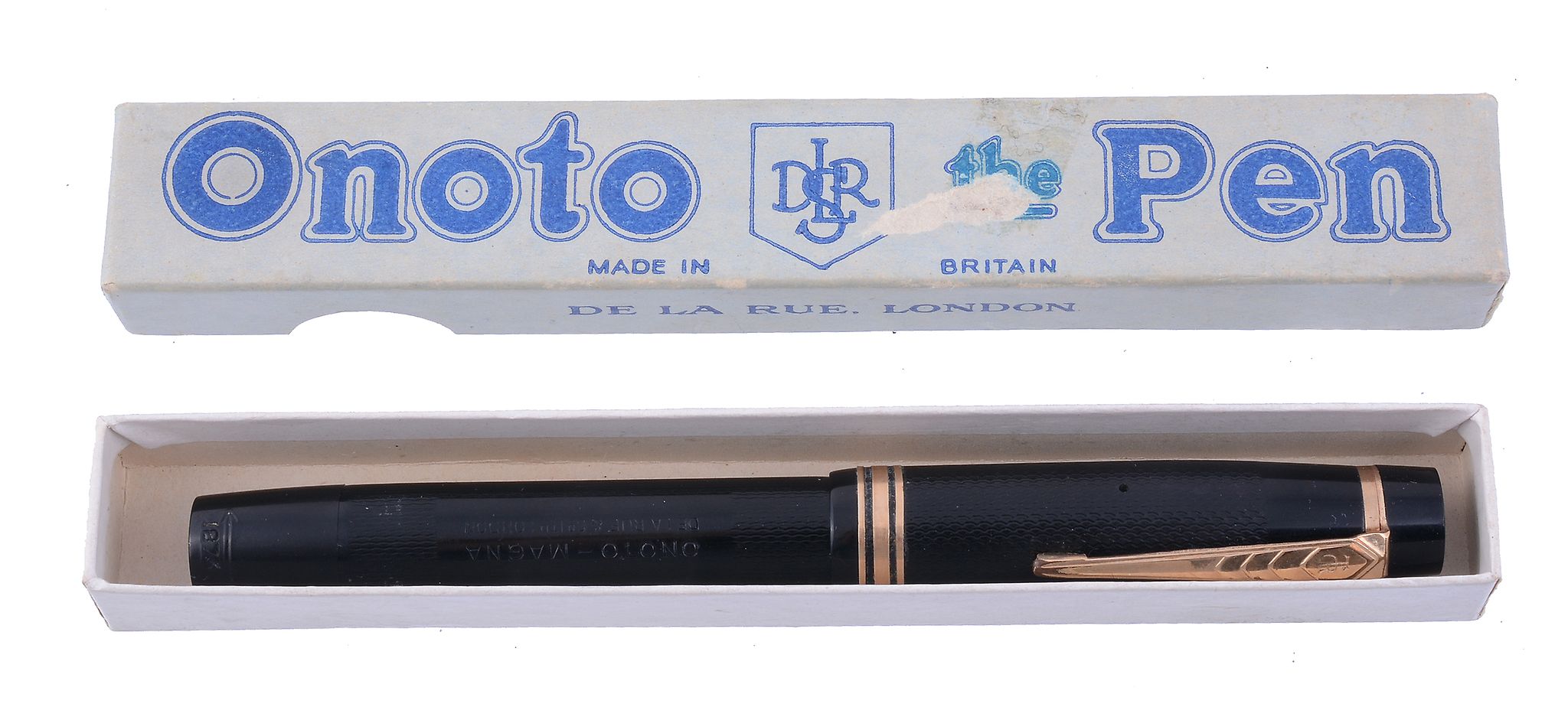 Onoto, De La Rue, Magna 1873 fountain pen, circa 1946  Onoto, De La Rue, Magna 1873 fountain