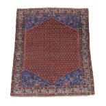 A Saraband rug , approximately 194cm x 134cm  A Saraband rug  , approximately 194cm x 134cm