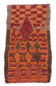 A Moroccan rug, approximately 170cm x 86cm  A Moroccan rug,   approximately 170cm x 86cm
