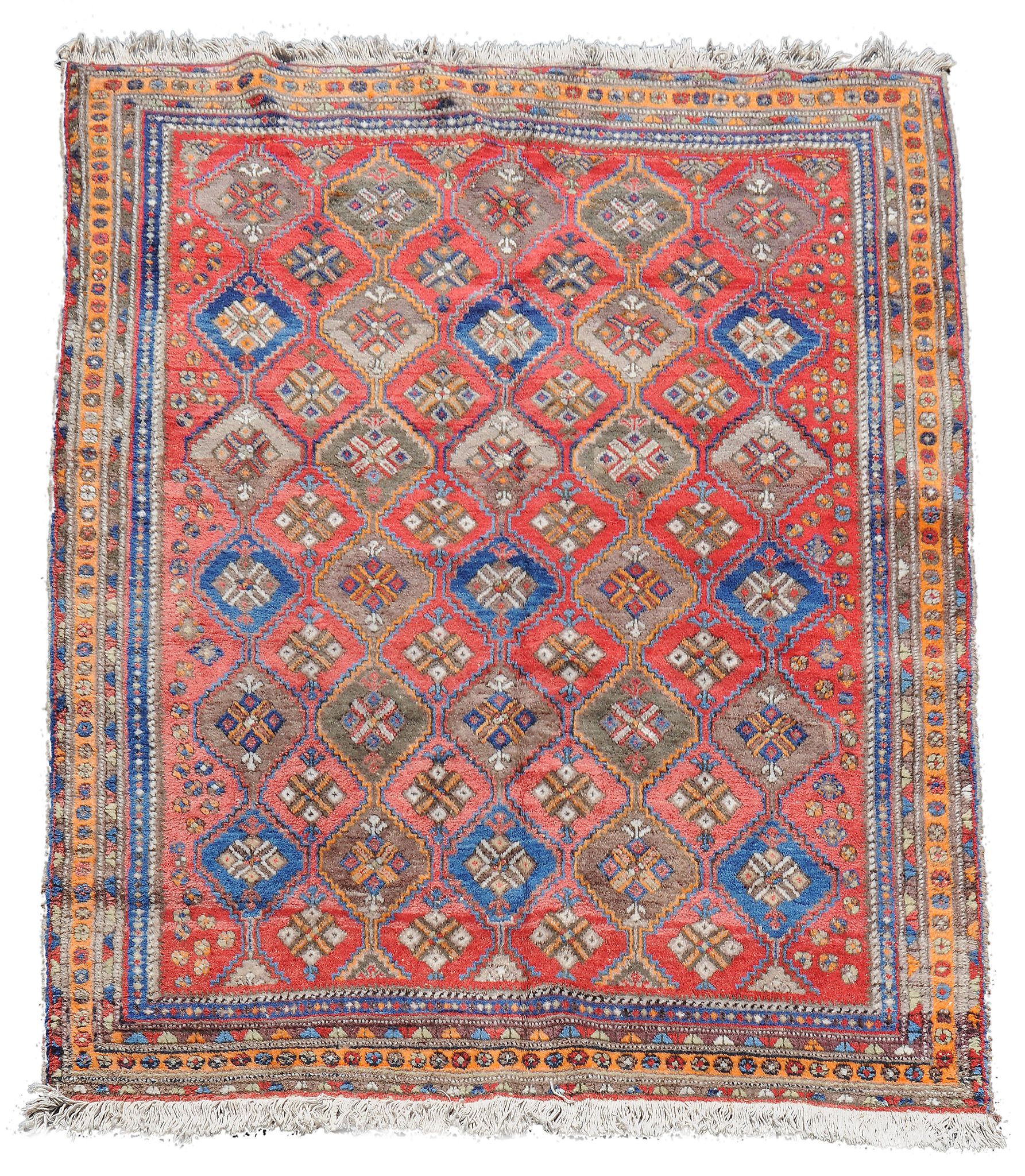 An Afshar rug, approximately 140 x 180cm  An Afshar rug,   approximately 140 x 180cm