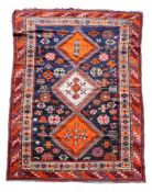 A Quashqai rug, approximately 138 x 237cm  A Quashqai rug,   approximately 138 x 237cm