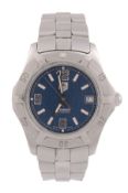 Tag Heuer, Automatic, ref. WN2112, a stainless steel wristwatch,   no. QA4019, automatic movement,