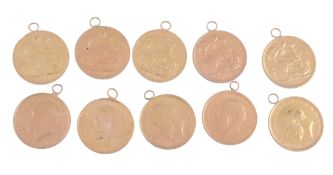 Ten jewellers copy coins,   80g  IMPORTANT: This lot is subject to VAT and the buyer must pay VAT