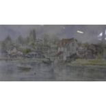 Jeremy [?] (20th Century)  Woodbridge, 1987 Colour print Signed in pencil to the margin 24.5cm x