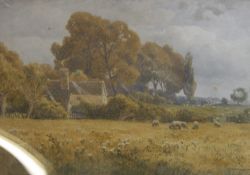 Thomas Pyne (1843-1935) 'Dedham, Kent' Watercolour Signed lower right 1905 24cm x 34cm