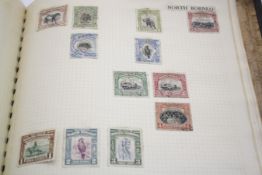 A collection of World Wide and GB stamps in an album.