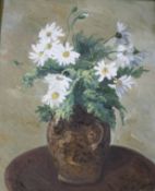 Jean Paul Surin (20th Century) Still Life Flower in a vase  Oil on canvas  Signed J.Paul Surin