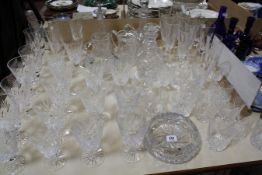 A quantity of domestic glassware.  Best Bid